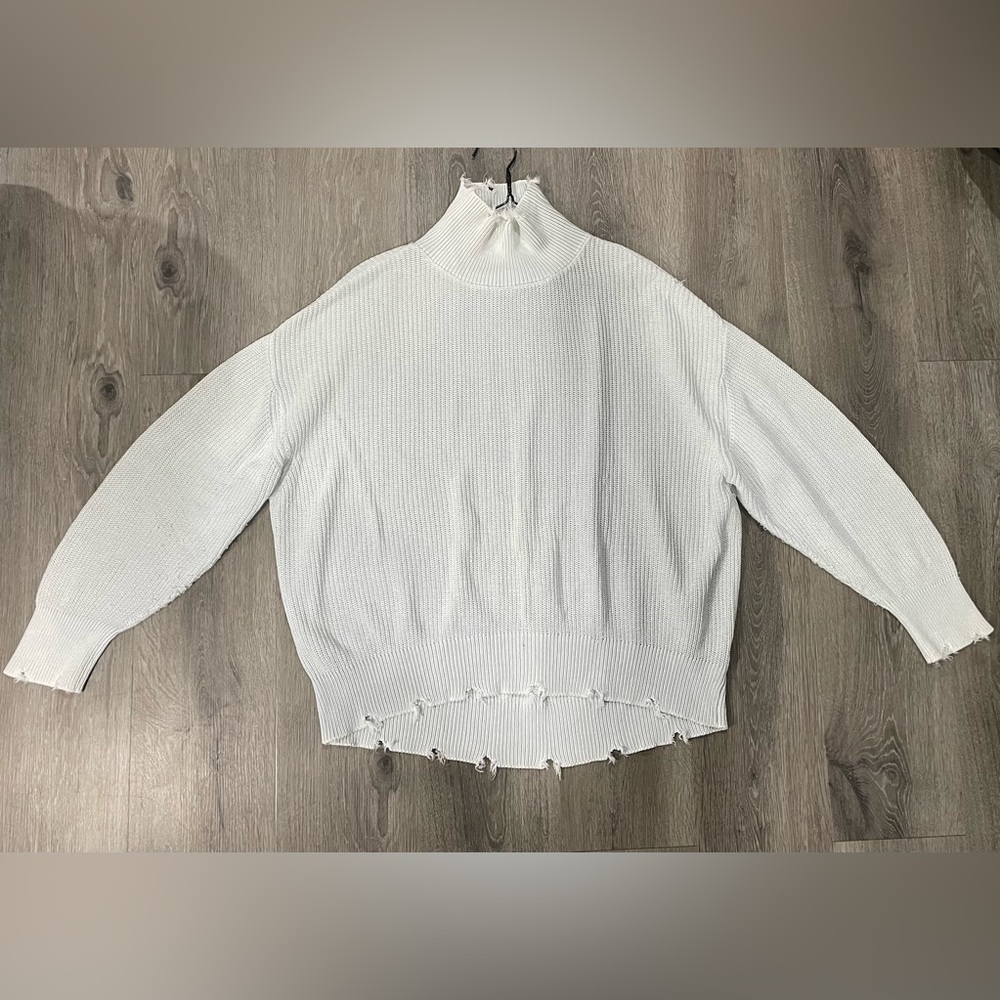 Young Fabulous & Broke White Sweater